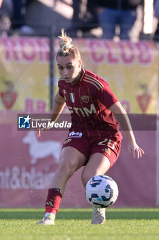 2024-11-17 - AS Roma's Giada Greggi  during the Italian Football Championship League A Women 2024/2025 match between AS Roma vs SS Lazio at the Tre Fontane stadium on 17 November 2024. - AS ROMA VS LAZIO WOMEN - ITALIAN SERIE A WOMEN - SOCCER