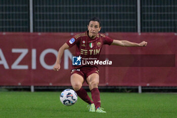 2024-11-17 - AS Roma's Lucia Di Guglielmo during the Italian Football Championship League A Women 2024/2025 match between AS Roma vs SS Lazio at the Tre Fontane stadium on 17 November 2024. - AS ROMA VS LAZIO WOMEN - ITALIAN SERIE A WOMEN - SOCCER