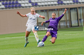 2024-11-24 - #6 Stephanie Breitner (Fiorentina Femminile) vs #2 Emma Koivisto (Milan Women) - ACF FIORENTINA VS AC MILAN - ITALIAN SERIE A WOMEN - SOCCER