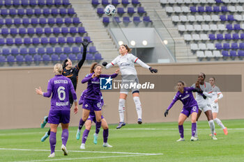 2024-11-24 - #9 Nadia Nadim (Milan Women) jumping - ACF FIORENTINA VS AC MILAN - ITALIAN SERIE A WOMEN - SOCCER