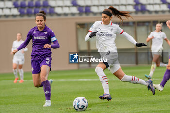 2024-11-24 - #9 Nadia Nadim (Milan Women) vs #5 Alice Tortelli (Fiorentina Femminile) - ACF FIORENTINA VS AC MILAN - ITALIAN SERIE A WOMEN - SOCCER