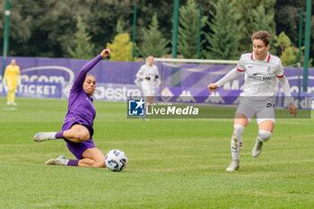 2024-11-24 - #4 Agnese Bonfantini (Fiorentina Femminile) vs #20 Angelica Soffia (Milan Women) - ACF FIORENTINA VS AC MILAN - ITALIAN SERIE A WOMEN - SOCCER