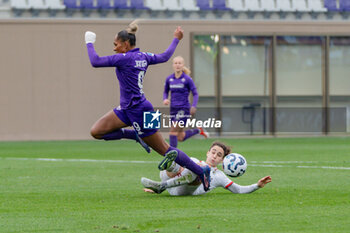 2024-11-24 - #9 Madelen Janogy (Fiorentina Femminile) vs #20 Angelica Soffia (Milan Women) - ACF FIORENTINA VS AC MILAN - ITALIAN SERIE A WOMEN - SOCCER