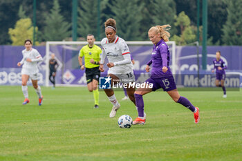 2024-11-24 - #15 Sofie Bredgaard (Fiorentina Femminile) vs #13 Allyson Swaby (Milan Women) - ACF FIORENTINA VS AC MILAN - ITALIAN SERIE A WOMEN - SOCCER