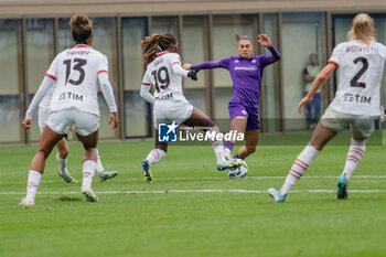 2024-11-24 - #4 Agnese Bonfantini (Fiorentina Femminile) in action - ACF FIORENTINA VS AC MILAN - ITALIAN SERIE A WOMEN - SOCCER