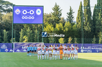 2024-08-30 - A minute of silence in memory of Sven-Goran Eriksson - ACF FIORENTINA VS NAPOLI FEMMINILE - ITALIAN SERIE A WOMEN - SOCCER