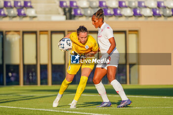 2024-08-30 - #9 Madelen Janogy (Fiorentina Femminile) vs #42 Doris Bacic (Napoli Femminile) - ACF FIORENTINA VS NAPOLI FEMMINILE - ITALIAN SERIE A WOMEN - SOCCER