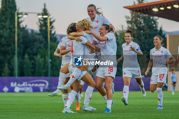 2024-08-30 - #15 Sofie Bredgaard (Fiorentina Femminile) exultation scores her first goal - ACF FIORENTINA VS NAPOLI FEMMINILE - ITALIAN SERIE A WOMEN - SOCCER