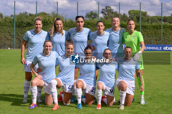 2024-09-21 - Lazio team during the Italian Football Championship League A Women 2024/2025 match between SS Lazio Femminile vs Juventus Femminile at the on 21 September 2024. - LAZIO WOMEN VS JUVENTUS FC - ITALIAN SERIE A WOMEN - SOCCER