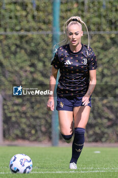 2024-09-21 - Juventus’ Alisha Lehmann  during the Italian Football Championship League A Women 2024/2025 match between SS Lazio Femminile vs Juventus Femminile at the on 21 September 2024. - LAZIO WOMEN VS JUVENTUS FC - ITALIAN SERIE A WOMEN - SOCCER