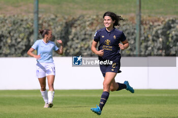 2024-09-21 - Juventus’ Eva Schatzer celebrates after scoring the goal 0-1 during the Italian Football Championship League A Women 2024/2025 match between SS Lazio Femminile vs Juventus Femminile at the on 21 September 2024. - LAZIO WOMEN VS JUVENTUS FC - ITALIAN SERIE A WOMEN - SOCCER