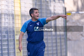 2024-09-21 - Lazio's Women head coach Gianluca Grassadonia  during the Italian Football Championship League A Women 2024/2025 match between SS Lazio Femminile vs Juventus Femminile at the on 21 September 2024. - LAZIO WOMEN VS JUVENTUS FC - ITALIAN SERIE A WOMEN - SOCCER