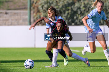 2024-09-21 - Juventus’ Linosey Thomas  and Lazio’s Women Martina Zanoli  during the Italian Football Championship League A Women 2024/2025 match between SS Lazio Femminile vs Juventus Femminile at the on 21 September 2024. - LAZIO WOMEN VS JUVENTUS FC - ITALIAN SERIE A WOMEN - SOCCER