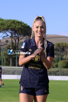 2024-09-21 - Juventus’ Alisha Lehmann  during the Italian Football Championship League A Women 2024/2025 match between SS Lazio Femminile vs Juventus Femminile at the on 21 September 2024. - LAZIO WOMEN VS JUVENTUS FC - ITALIAN SERIE A WOMEN - SOCCER