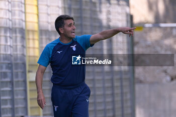 2024-09-21 - Lazio's Women head coach Gianluca Grassadonia during the Italian Football Championship League A Women 2024/2025 match between SS Lazio Femminile vs Juventus Femminile at the on 21 September 2024. - LAZIO WOMEN VS JUVENTUS FC - ITALIAN SERIE A WOMEN - SOCCER