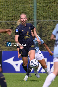 2024-09-21 - Juventus’ Amalie Vangsgaard during the Italian Football Championship League A Women 2024/2025 match between SS Lazio Femminile vs Juventus Femminile at the on 21 September 2024. - LAZIO WOMEN VS JUVENTUS FC - ITALIAN SERIE A WOMEN - SOCCER