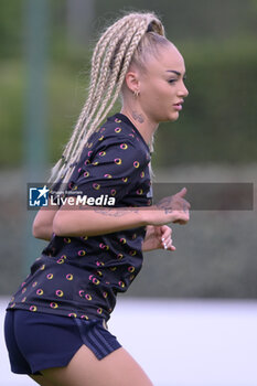 2024-09-21 - Juventus’ Alisha Lehmann  during the Italian Football Championship League A Women 2024/2025 match between SS Lazio Femminile vs Juventus Femminile at the on 21 September 2024. - LAZIO WOMEN VS JUVENTUS FC - ITALIAN SERIE A WOMEN - SOCCER