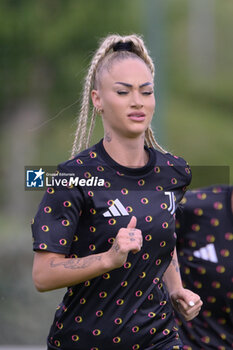 2024-09-21 - Juventus’ Alisha Lehmann  during the Italian Football Championship League A Women 2024/2025 match between SS Lazio Femminile vs Juventus Femminile at the on 21 September 2024. - LAZIO WOMEN VS JUVENTUS FC - ITALIAN SERIE A WOMEN - SOCCER