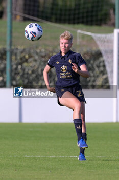 2024-09-21 - Juventus’ Paulina Krumbiegel during the Italian Football Championship League A Women 2024/2025 match between SS Lazio Femminile vs Juventus Femminile at the on 21 September 2024. - LAZIO WOMEN VS JUVENTUS FC - ITALIAN SERIE A WOMEN - SOCCER