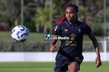 2024-09-21 - Juventus’ Linosey Thomas during the Italian Football Championship League A Women 2024/2025 match between SS Lazio Femminile vs Juventus Femminile at the on 21 September 2024. - LAZIO WOMEN VS JUVENTUS FC - ITALIAN SERIE A WOMEN - SOCCER