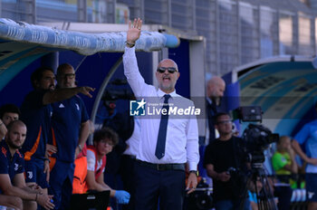 2024-09-21 - Juventus’ head coach Massimiliano Canzi during the Italian Football Championship League A Women 2024/2025 match between SS Lazio Femminile vs Juventus Femminile at the on 21 September 2024. - LAZIO WOMEN VS JUVENTUS FC - ITALIAN SERIE A WOMEN - SOCCER