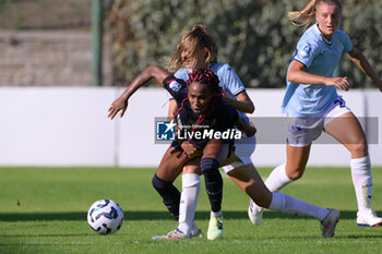 2024-09-21 - Juventus’ Linosey Thomas and Lazio’s Women Martina Zanoli during the Italian Football Championship League A Women 2024/2025 match between SS Lazio Femminile vs Juventus Femminile at the on 21 September 2024. - LAZIO WOMEN VS JUVENTUS FC - ITALIAN SERIE A WOMEN - SOCCER