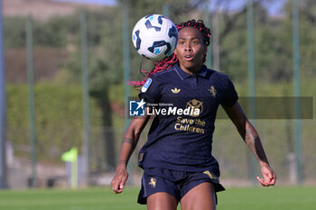 2024-09-21 - Juventus’ Linosey Thomas during the Italian Football Championship League A Women 2024/2025 match between SS Lazio Femminile vs Juventus Femminile at the on 21 September 2024. - LAZIO WOMEN VS JUVENTUS FC - ITALIAN SERIE A WOMEN - SOCCER