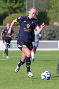 2024-09-21 - Juventus’ Amalie Vangsgaard during the Italian Football Championship League A Women 2024/2025 match between SS Lazio Femminile vs Juventus Femminile at the on 21 September 2024. - LAZIO WOMEN VS JUVENTUS FC - ITALIAN SERIE A WOMEN - SOCCER