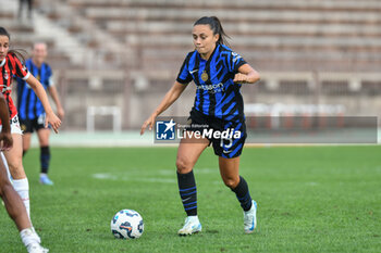 2024-09-22 - #1 Cecilia Ruasdottir of Inter Women in action duringSerie A Ebay Femminile 24/25 match between FC Inter Women and AC Milan Wome at Arena Civica Ernesto Breda, Milano - INTER - FC INTERNAZIONALE VS AC MILAN - ITALIAN SERIE A WOMEN - SOCCER