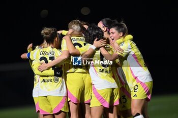 2024-11-24 - Girelli Cristiana of Juventus Fc Women celebrating after a goal during the Serie A match football between Como Calcio Women and Juventus FC Women on 24 of November 2024 at Ferruccio Trabattoni stadium in Seregno, Italy - FC COMO WOMEN VS JUVENTUS FC - ITALIAN SERIE A WOMEN - SOCCER