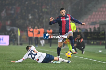 2024-01-05 - Charalampos Lykogiannis (Bologna Fc) in action - BOLOGNA FC VS GENOA CFC - ITALIAN SERIE A - SOCCER