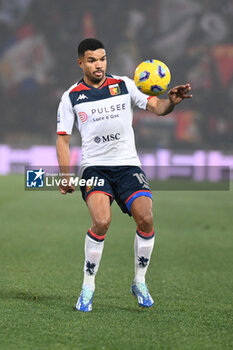 2024-01-05 - Junior Messias (Genoa CFC) in action - BOLOGNA FC VS GENOA CFC - ITALIAN SERIE A - SOCCER
