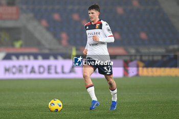 2024-01-05 - Morten Frendrup (GenoaCFC) in action - BOLOGNA FC VS GENOA CFC - ITALIAN SERIE A - SOCCER