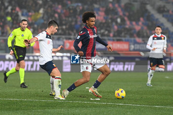 2024-01-05 - Joshua Zirkzee (Bologna Fc) in action - BOLOGNA FC VS GENOA CFC - ITALIAN SERIE A - SOCCER