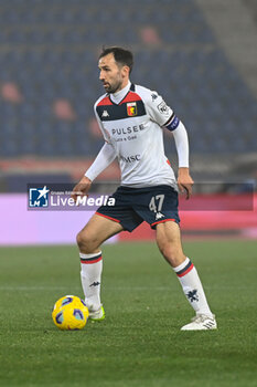 2024-01-05 - Milan Badelj (Genoa Cfc) in action - BOLOGNA FC VS GENOA CFC - ITALIAN SERIE A - SOCCER