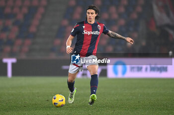 2024-01-05 - Riccardo Calafiori (bologna fc) in action - BOLOGNA FC VS GENOA CFC - ITALIAN SERIE A - SOCCER