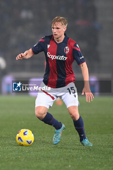 2024-01-05 - Victor Kristiansen (Bologna Fc) in action - BOLOGNA FC VS GENOA CFC - ITALIAN SERIE A - SOCCER