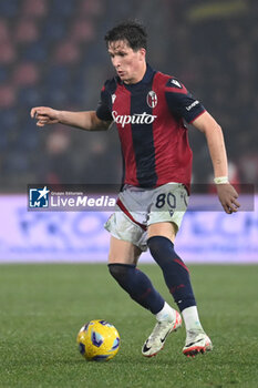 2024-01-05 - Giovanni Fabbian (bologna Fc) in action - BOLOGNA FC VS GENOA CFC - ITALIAN SERIE A - SOCCER