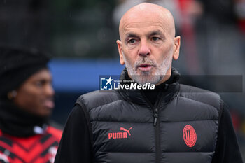 2024-01-07 - Ac Milan's coach Stefano Pioli - EMPOLI FC VS AC MILAN - ITALIAN SERIE A - SOCCER