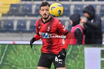 2024-01-07 - AC Milan's defender Alessandro Florenzi - EMPOLI FC VS AC MILAN - ITALIAN SERIE A - SOCCER