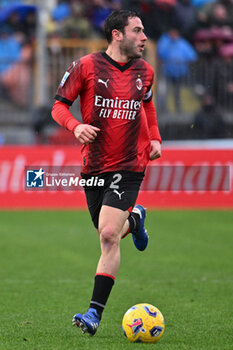 2024-01-07 - Ac Milan's defender Davide Calabria - EMPOLI FC VS AC MILAN - ITALIAN SERIE A - SOCCER