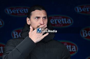 2024-01-07 - AC Milan's Senior Advisor to Ownership Zlatan Ibrahimovic - EMPOLI FC VS AC MILAN - ITALIAN SERIE A - SOCCER
