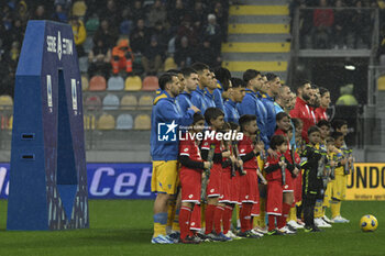 2024-01-06 - Frosinone Calcio during the 19th day of the Serie A Championship between Frosinone Calcio vs A.C. Monza, 6 January 2024 at the Benito Stirpe Stadium, Frosinone, Italy. - FROSINONE CALCIO VS AC MONZA - ITALIAN SERIE A - SOCCER