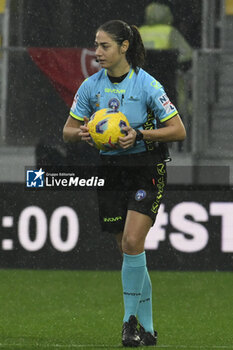 2024-01-06 - Referee Maria Sole Ferrieri Caputi during the 19th day of the Serie A Championship between Frosinone Calcio vs A.C. Monza, 6 January 2024 at the Benito Stirpe Stadium, Frosinone, Italy. - FROSINONE CALCIO VS AC MONZA - ITALIAN SERIE A - SOCCER