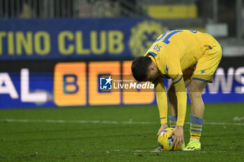 2024-01-06 - Matias Soule' of Frosinone Calcio during the 19th day of the Serie A Championship between Frosinone Calcio vs A.C. Monza, 6 January 2024 at the Benito Stirpe Stadium, Frosinone, Italy. - FROSINONE CALCIO VS AC MONZA - ITALIAN SERIE A - SOCCER