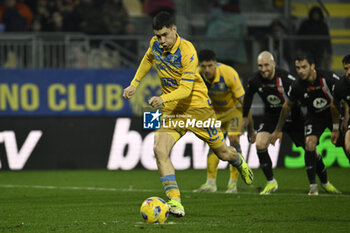 2024-01-06 - Matias Soule' of Frosinone Calcio score 2-3 during the 19th day of the Serie A Championship between Frosinone Calcio vs A.C. Monza, 6 January 2024 at the Benito Stirpe Stadium, Frosinone, Italy. - FROSINONE CALCIO VS AC MONZA - ITALIAN SERIE A - SOCCER