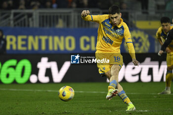 2024-01-06 - Matias Soule' of Frosinone Calcio score 2-3 during the 19th day of the Serie A Championship between Frosinone Calcio vs A.C. Monza, 6 January 2024 at the Benito Stirpe Stadium, Frosinone, Italy. - FROSINONE CALCIO VS AC MONZA - ITALIAN SERIE A - SOCCER