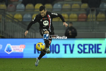 2024-01-06 - Samuele Birindelli of A.C. Monza during the 19th day of the Serie A Championship between Frosinone Calcio vs A.C. Monza, 6 January 2024 at the Benito Stirpe Stadium, Frosinone, Italy. - FROSINONE CALCIO VS AC MONZA - ITALIAN SERIE A - SOCCER