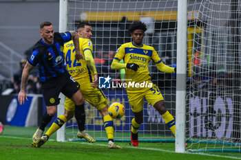 2024-01-06 - Marko Arnautovic of FC Internazionale seen in action during Serie A 2023/24 football match between FC Internazionale and Hellas Verona at Giuseppe Meazza Stadium, Milan, Italy on January 06, 2024 - INTER - FC INTERNAZIONALE VS HELLAS VERONA FC - ITALIAN SERIE A - SOCCER