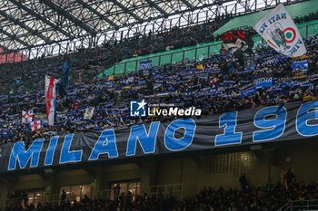 2024-01-06 - FC Internazionale supporters seen during Serie A 2023/24 football match between FC Internazionale and Hellas Verona at Giuseppe Meazza Stadium, Milan, Italy on January 06, 2024 - INTER - FC INTERNAZIONALE VS HELLAS VERONA FC - ITALIAN SERIE A - SOCCER